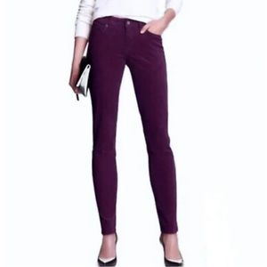 Banana Republic Factory corduroy - size 27  secret plum